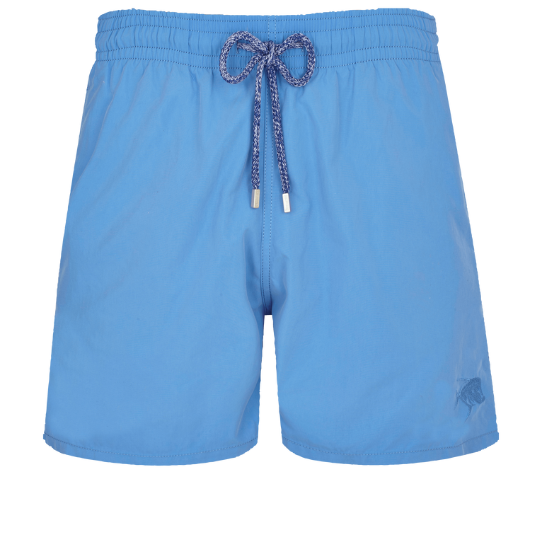 Men Swim Shorts Water-reactive Piranhas - Moorea - Blue - Size L - Vilebrequin