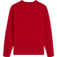 Camiseta de algodón con estampado Requins 3D para hombre Burgundy vista trasera