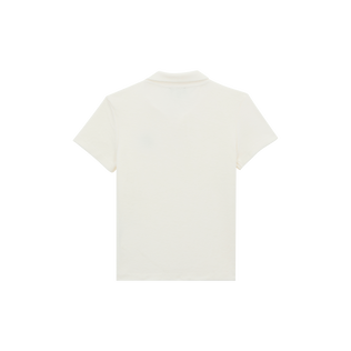 男童 Turtle 刺绣毛圈布 Polo 衫 White 后视图