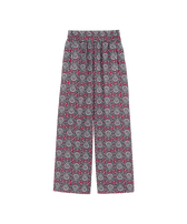 Pantalón de recto con estampado Tribal Turtles para niña Grosella vista frontal