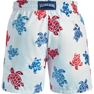 Maillot de bain homme brode Tortue Multicolore