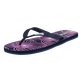 Hypno Shell Flip-Flops für Herren Marineblau Rückansicht