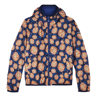 Giacca a vento uomo reversibile Carapaces Oltremare dettagli vista 1