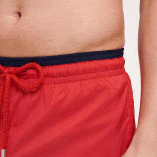 Men Swim Trunks Solid Bicolore Peppers details view 2