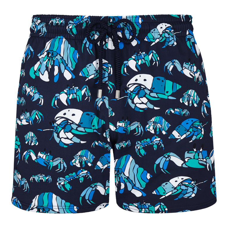 Maillot De Bain Court Stretch Homme Hermit Crabs - Monrise - Bleu