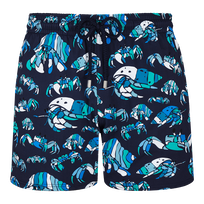 Pantaloncini mare uomo elasticizzati Hermit Crabs Blu marine vista frontale