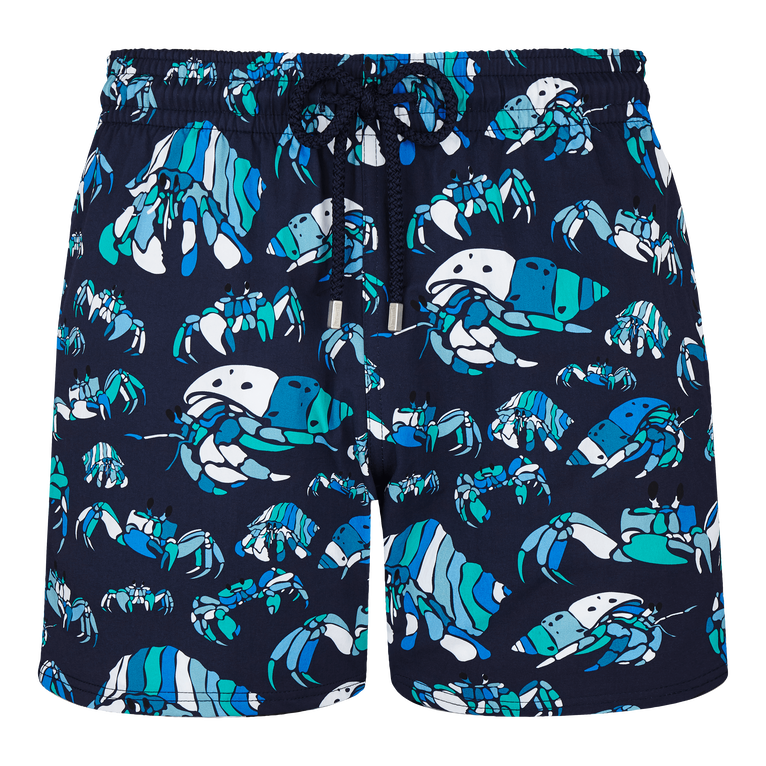 Men Stretch Swim Shorts Hermit Crabs - Monrise - Blue