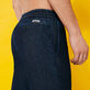 Men Denim Jogging Pants Dark denim w1 details view 2