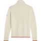 Dolcevita uomo in lana jacquard Off white vista posteriore