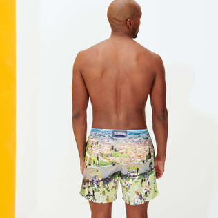 Bañador Vilebrequin x Massimo Vitali para hombre Unica color vista trasera desgastada