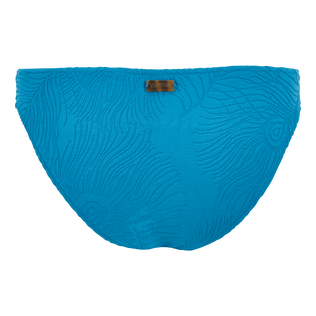 Bas de maillot de bain femme Plumes Jacquard Calanque vue de dos