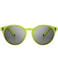 Autros Liso - Gafas de sol de color liso unisex, Limoncillo vista frontal