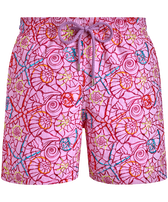Men Swim Shorts Embroidered Noumea Sea - Limited Edition Marshmallow 正面图