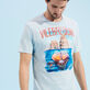 Men Cotton T-shirt  Capri Divine detalles vista 1