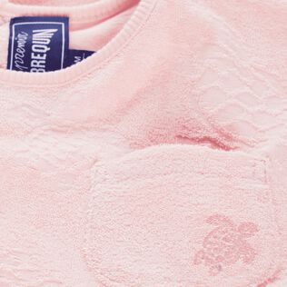 Baby Terry Playsuit Peony details view 1