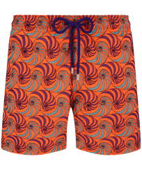 Herren Klassische Bestickt - Men Swimwear Embroidered 2007 Snails  - Limited Edition, Guava Vorderansicht