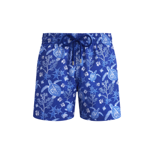 Bañador corto elástico con estampado X-Ray Turtles para hombre Marrakech vista frontal
