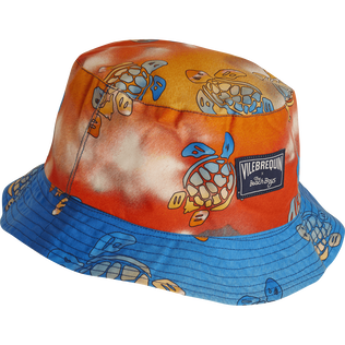 Cappello da pescatore unisex Ronde des Tortues Sunset - Vilebrequin x The Beach Boys Multicolore vista posteriore
