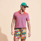 Pantaloncini mare uomo elasticizzati Marché Provencal Blu marine dettagli vista 2