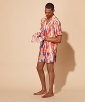 Men Swim Trunks Embroidered Starfish Dance - Limited Edition - Swimming Trunk - Mistral - Orange - Size M - Vilebrequin