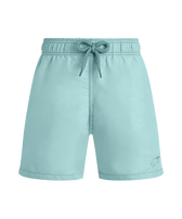 Maillot de bain garçon uni Celadon vue de face