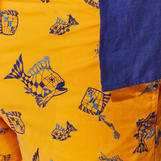 Men Swim Trunks Embroidered Vatel - Limited Edition Carrot details view 2