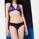 Slip bikini donna Hot Rod 360° - Vilebrequin x Sylvie Fleury Nero dettagli vista 2