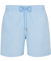Men Swim Shorts Solid - Vilebrequin x Highsnobiety Chambray front view