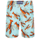 Costume da bagno uomo elasticizzato lungo Lobster Laguna vista posteriore
