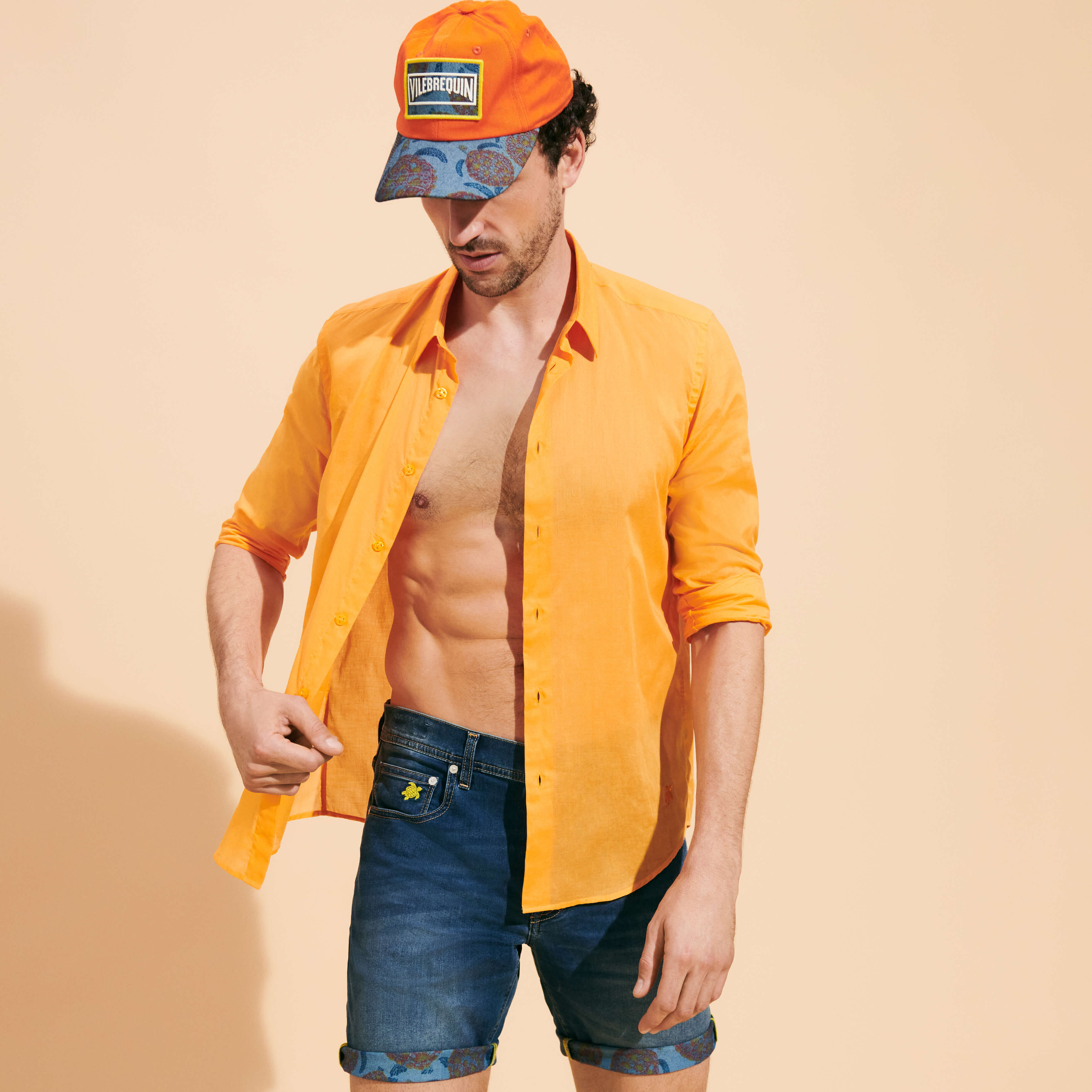 Bermudas para hombre con estampado Carapaces