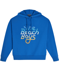 Sudadera con capucha y logotipo degradado bordado para hombre de Vilebrequin x The Beach Boys Earthenware vista frontal