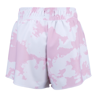 Pantalones cortos con estampado Tie & Dye para niños Ballet shoe vista trasera