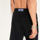 Unisex Terry Bermuda Solid Black details view 6