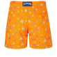 Men Swim Shorts Embroidered Micro Ronde Des Tortues Rainbow - Limited Edition Carrot back view