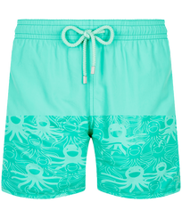 Men Swim Trunks Water-reactive Medusa Nenuphar front view