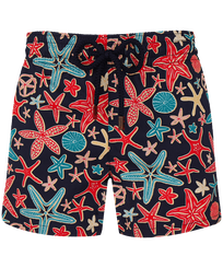 Pantalones cortos de baño con estampado Holistarfish para mujer Azul marino vista frontal