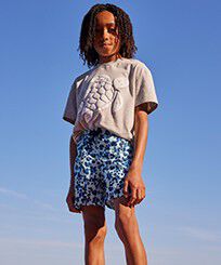 男童 Turtles Leopard 游泳短裤 Thalassa 正面穿戴视图