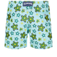 Men Embroidered Swim Trunks Stars Gift - Limited Edition Lagoon back view