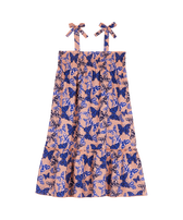 Girls Organic Cotton Voile Disco Butterflly Blush front view
