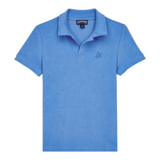 Vilebrequin Boys Terry Polo Solid Ocean 8ANS