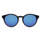 Unisex Solid Sonnenbrille Marineblau Vorderansicht