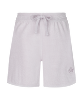 Shorts donna in spugna Hydrangea vista frontale