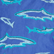 Men Embroidered Swim Trunks Requins 3D - Limited Edition Purple blue 