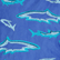 Costume da bagno uomo ricamato Requins 3D - Edizione limitata, Purple blue 
