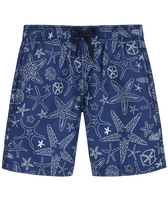 Boys Swim Trunks Starlettes Bicolores Ink front view