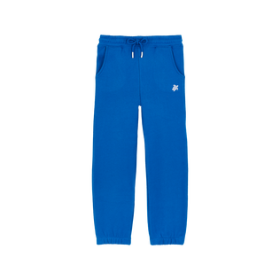 Joggers de algodón orgánico de color liso para niño Palace vista frontal