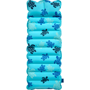 Vintage Lie On Inflatable Mattress- Vilebrequin x Sunnylife Lazuli blue vista frontal