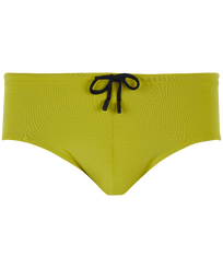 Men Fitted Solid - Men Swim brief Solid, Matcha front view
