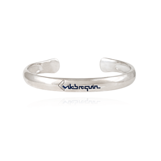 Vilebrequin Original 中性银质 Jonc 手镯 - Vilebrequin x Gas Bijoux Silver 后视图