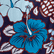 Bañador elástico con estampado Tropical Turtles para hombre Midnight 